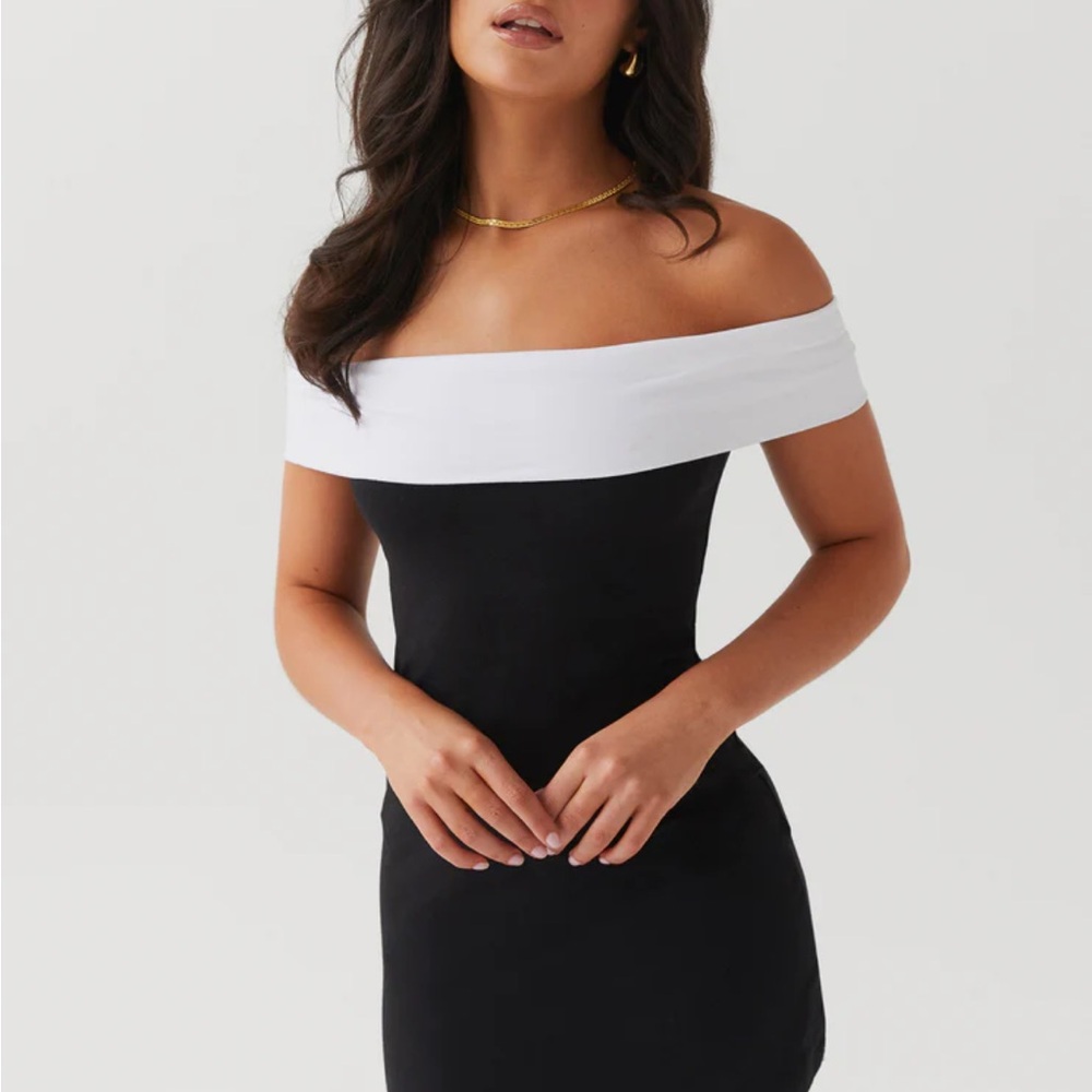 Peppermayo Exclusive Diamonds and Pearls Mini Dress